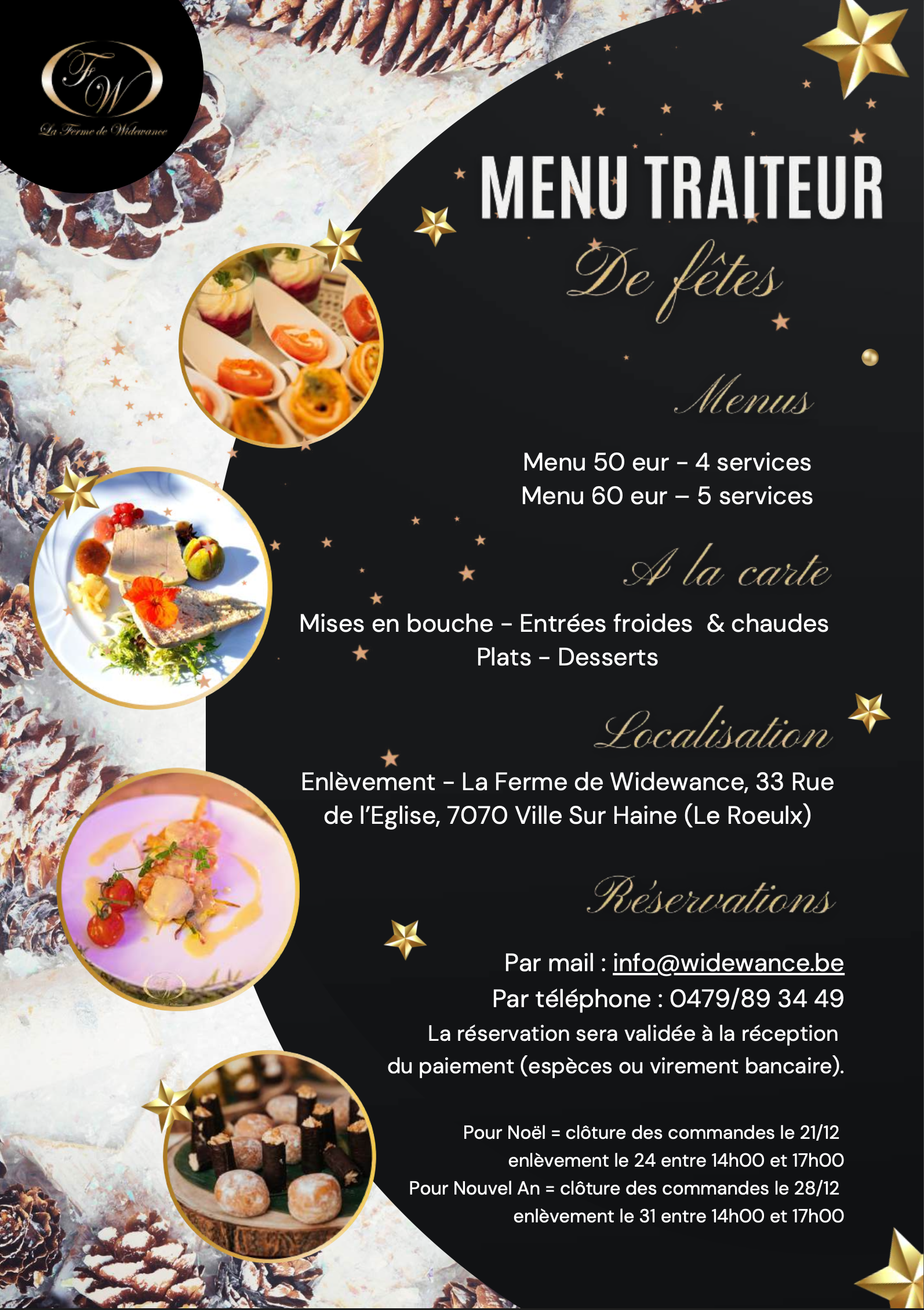 Menu-traiteur