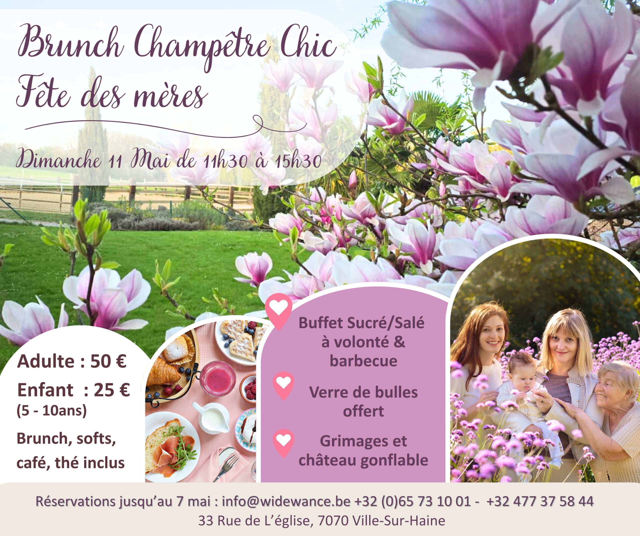 Brunch Fête des mères